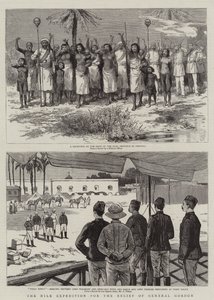 The Nile Expedition for the Relief of General Gordon by Frederic Villiers